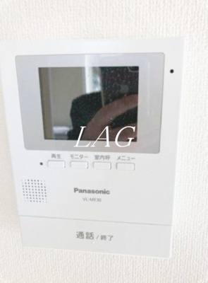 【セキュリティ】 | アペックス堀切菖蒲園 | モニター付きインターホンです。