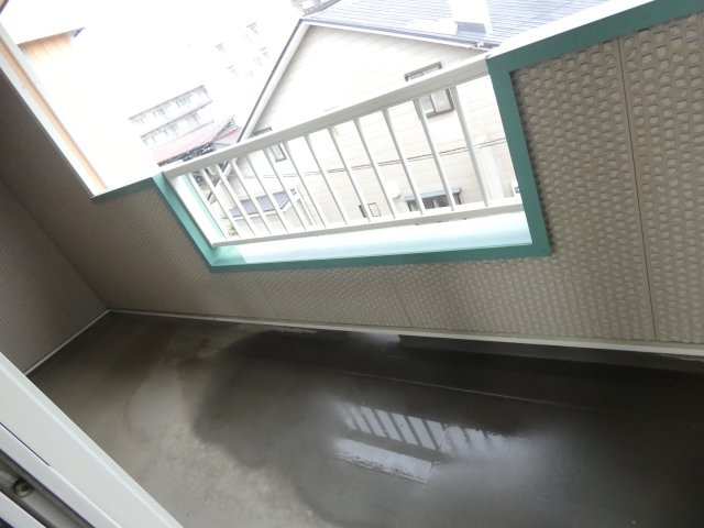 パステル１６１のバルコニー