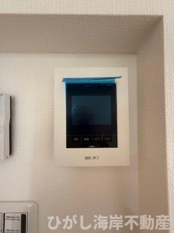 茅ケ崎市松林１丁目　新築戸建　全31区画のセキュリティ|TVモニター付きインターフォン