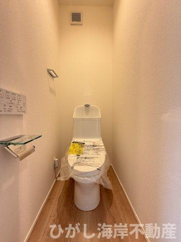 茅ケ崎市松林１丁目　新築戸建　全31区画のトイレ|洗浄機能付きお手洗い