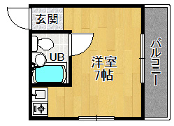 リベラールハイムの間取り