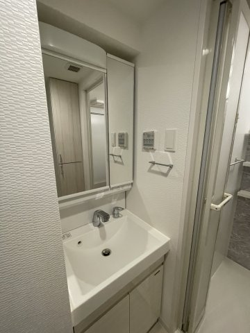 S-RESIDENCE難波大国町Deuxの独立洗面台