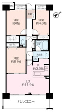 横須賀汐入ハイム1号棟 11階部分の画像