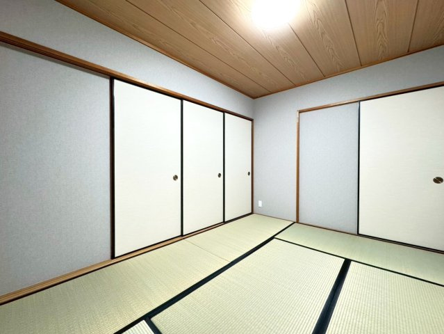 市バス「ふれあいの里」停徒歩２分◆リフォーム済み広々３ＬＤＫ住戸◆サンシティ桂坂ロイヤル３番館の和室|和室