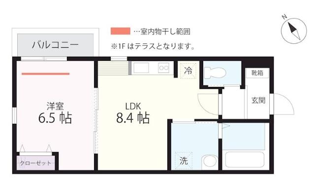 【間取り】 | ＱＵＩＥＴ　ＣＲＡＢ　ＨＯＵＳＥ　ＴＯＧＥＴＨＥＲ　上大岡（仮）