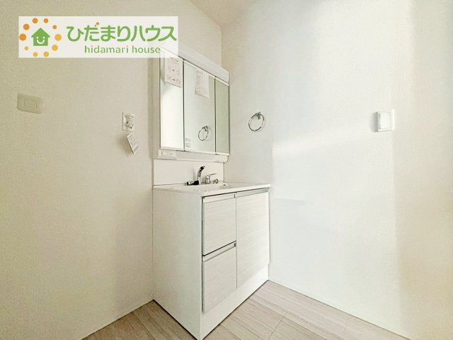 【独立洗面台】 | 取手市本郷6期　新築戸建　3号棟 | シンプルで使い勝手の良い独立洗面台！