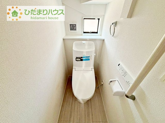 【トイレ】 | 取手市本郷6期　新築戸建　3号棟 | トイレは1F、2F共に完備！取り合いになることがありませんね(^^)/