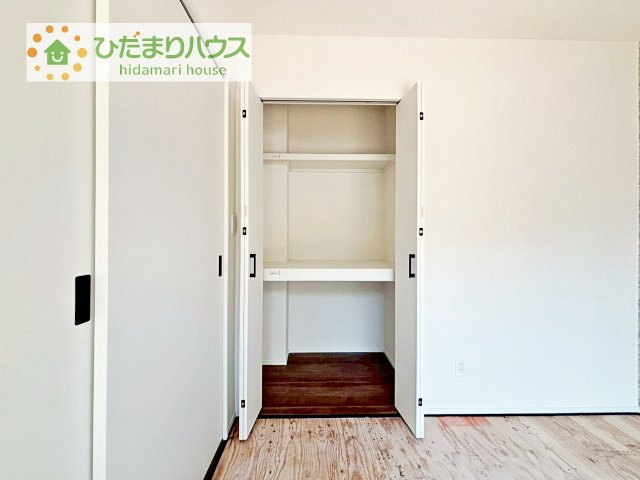 【収納】 | 取手市本郷6期　新築戸建　3号棟 | 和室の収納は横開きクローゼット！
しまった物の出し入れも楽々です(^^)