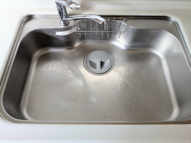 住之江区安立3丁目　2沿線圏内　中古戸建のキッチン|丁寧にご使用のシンク。