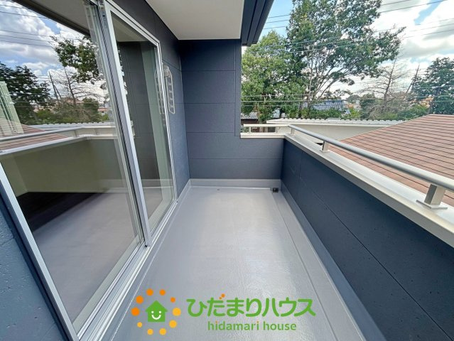 杉戸町清地　新築一戸建て　リーブルガーデンのバルコニー