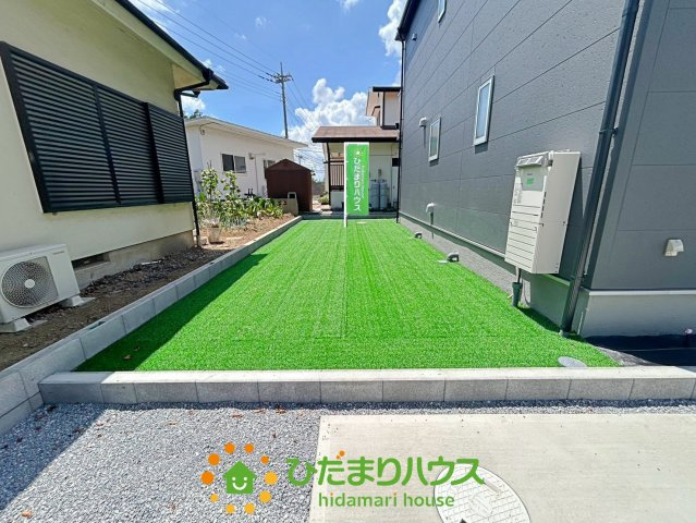 杉戸町清地　新築一戸建て　リーブルガーデンの庭