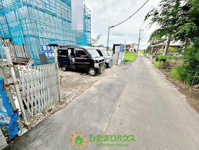 杉戸町清地　新築一戸建て　リーブルガーデンの前面道路含む現地写真|2026/06/02　撮影
