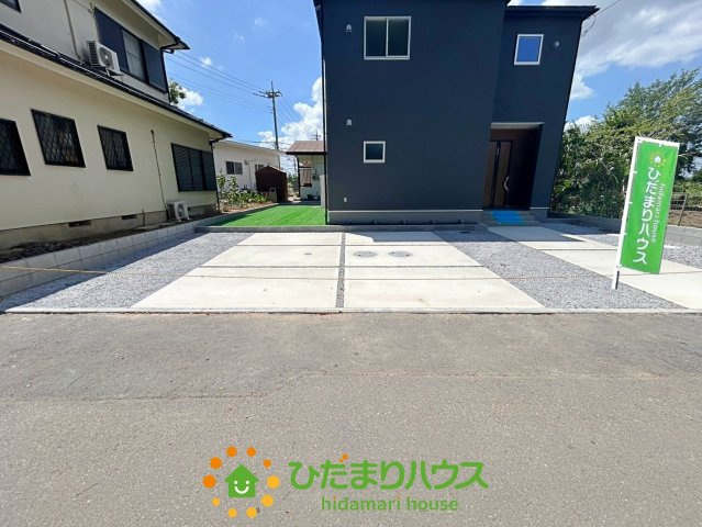 杉戸町清地　新築一戸建て　リーブルガーデンの駐車場|2026/07/27　撮影