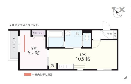 【間取り】 | ＱＵＩＥＴ　ＣＲＡＢ　ＨＯＵＳＥ　ＴＯＧＥＴＨＥＲ　上大岡（仮）