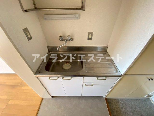 ハウス武内　駅近　最上階　陽当たり良好のキッチン
