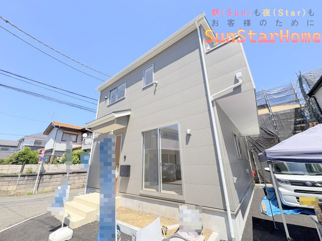 【サンスターホーム】武蔵村山市残堀4丁目　太陽光発電付き新築1号棟の外観