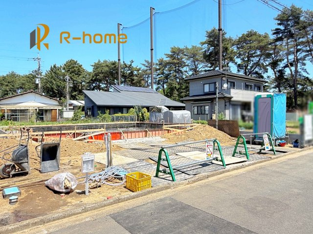 つくばみらい市伊奈東　新築戸建て　B号棟の外観|ご予約を頂ければ、『平日』はもちろん『早朝』や『夜間』もご見学可能です♪お気軽にお申し付けください♪