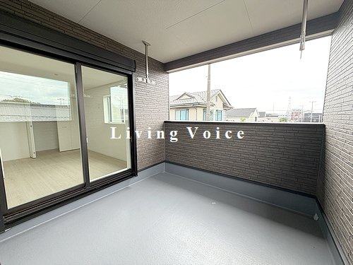 【バルコニー】 | 【仲介手数料０円】相模原市中央区田名塩田第16　新築一戸建て　2号棟　全2棟 | 相模原市中央区田名塩田第16　新築一戸建て　全2棟