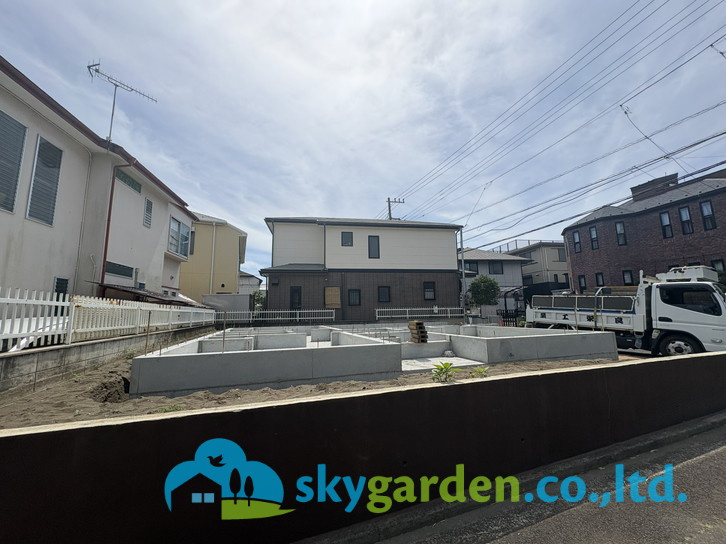 茅ヶ崎市浜須賀　新築戸建　全１棟の外観