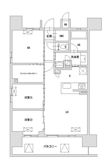 【間取り】 | 八王子レジデンス