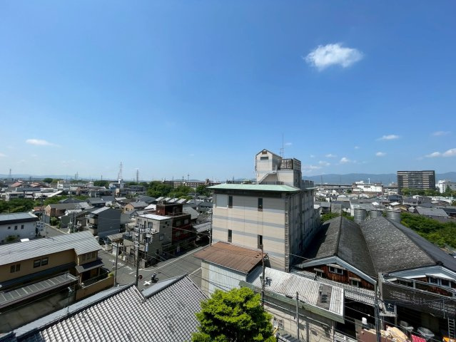 ◆２０２６年３月リフォーム完了◆南向き◆最上階◆収納豊富◆パルコート伏見桃山のバルコニー|眺望