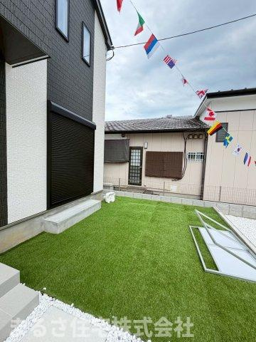 月見ヶ丘1丁目　B号棟の庭