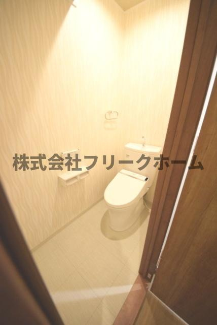 小金井市本町３丁目の賃貸マンションのトイレ|別部屋参考写真です。
