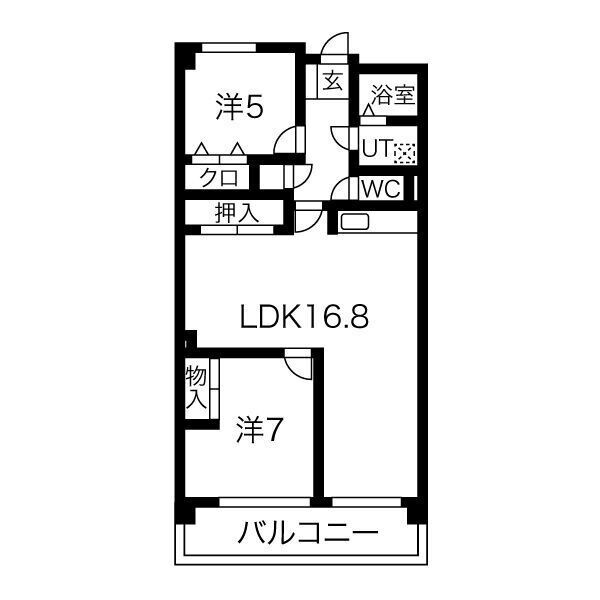 エルスタンザ原の間取り