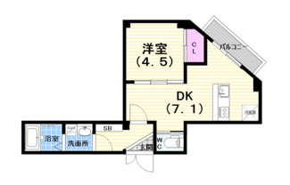 【間取り】 | ドミトリー高木ＩＩ