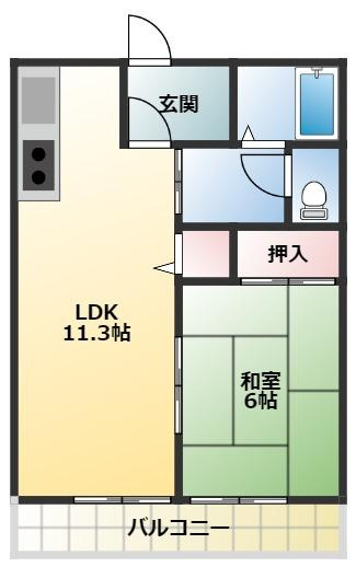 【間取り】 | サンヴィレッジ大島