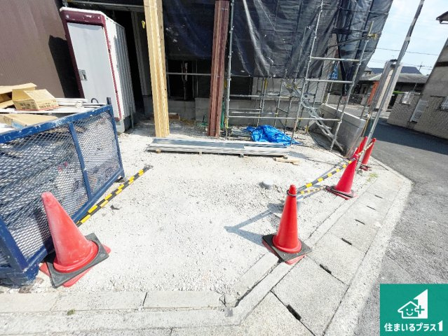 ★京都市伏見区醍醐柿原町　第2期　新築一戸建ての外観|現在建築中！落ち着いた街並みで新生活を始めることが出来そう！周辺の物件も併せてご紹介させて頂きます！