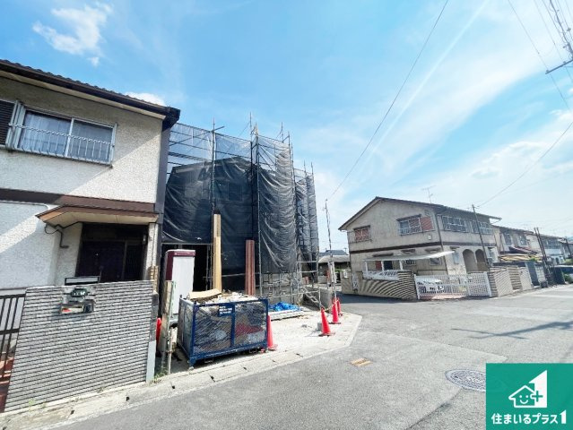 ★京都市伏見区醍醐柿原町　第2期　新築一戸建ての外観|現在建築中！落ち着いた街並みで新生活を始めることが出来そう！周辺の物件も併せてご紹介させて頂きます！