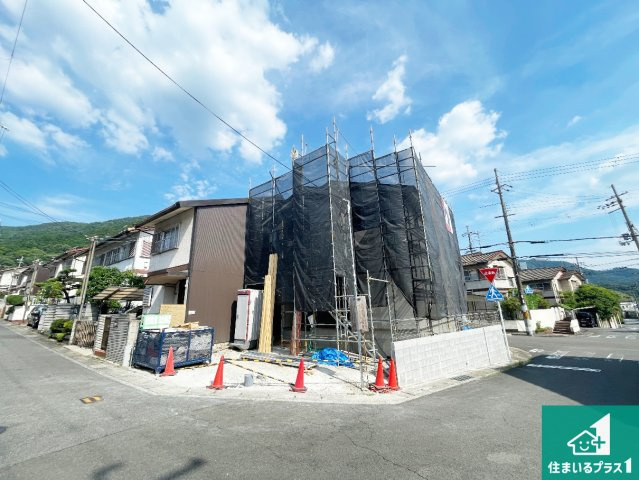 ★京都市伏見区醍醐柿原町　第2期　新築一戸建ての外観|現在の進捗状況です！順調に作業進行中、完成が待ち遠しいです！詳細の間取り等、お気軽にお問い合わせください！