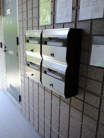 アネックスのその他共用部分|共用ポスト　ダイヤル錠式