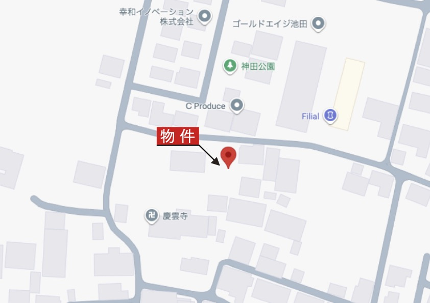 鈴鹿市池田町の地図|詳細Map