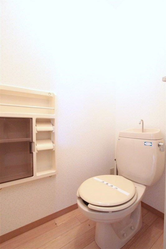飯能市大字中山のアパートのトイレ|バス・トイレ別タイプ　※別部屋同間取り写真につき若干相違有