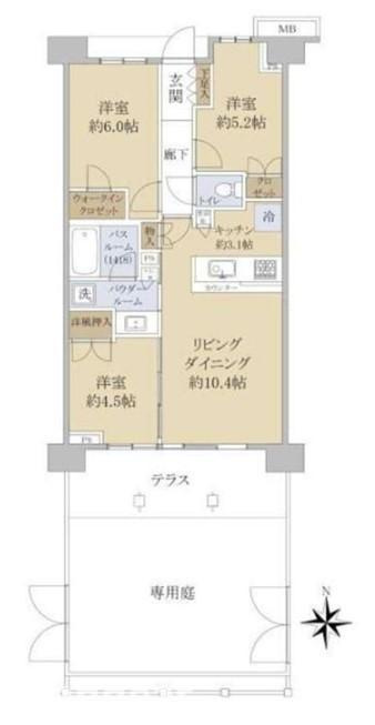ガーデンレジデンスお花茶屋の間取り|ドキドキの新生活も、安心してスタート。ぴったりの住まいを見つけませんか？クランディアが一緒に住まい選びをサポートします‼　まずは、お気軽にお問合せください　＃クランディア