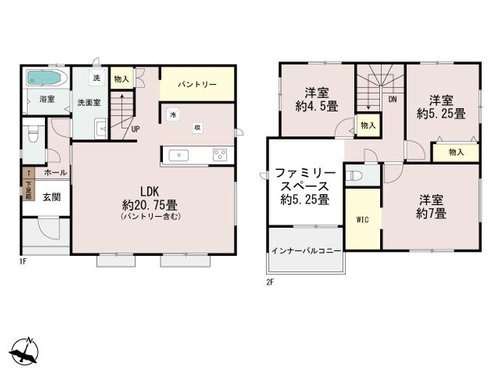 佐土原町下那珂　B号棟