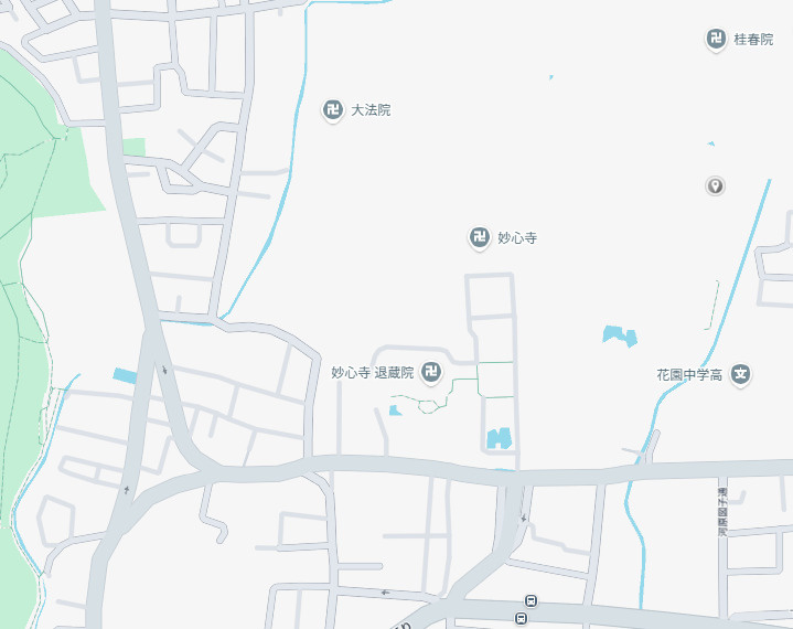 ★京都市右京区花園大藪町　第4期　新築一戸建ての地図