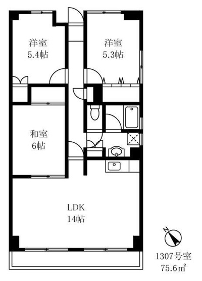 【間取り】 | フラットフォーレスト |  