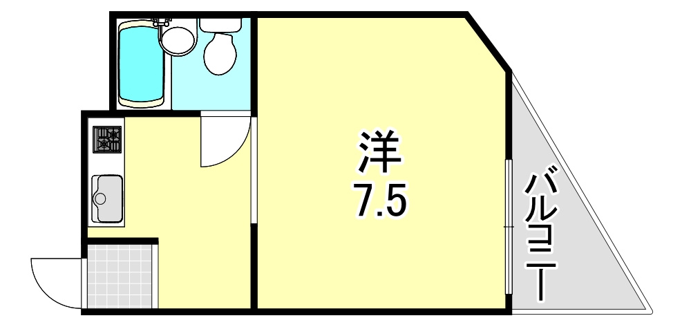 ハイメゾン岡本の間取り