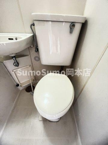 ハイメゾン岡本のトイレ|シンプルで使いやすいトイレです