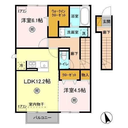 Herencia(エレンシア)の間取り