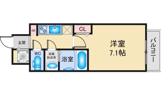 【間取り】 | S-RESIDENCE名古屋菊井aline | 略図の為、現状優先