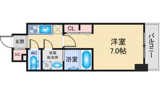 【間取り】 | S-RESIDENCE名古屋菊井aline | 略図の為、現状優先