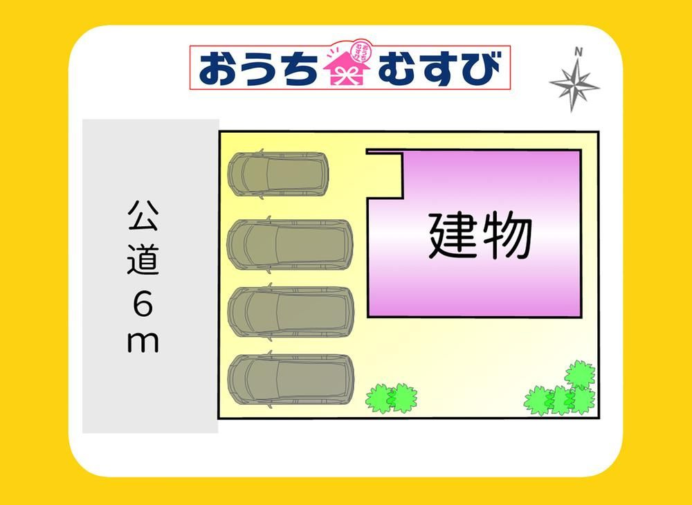 小牧市下小針中島3丁目(全1棟)の区画図