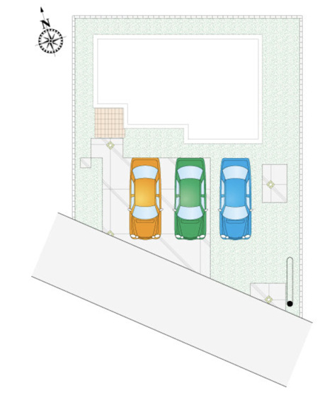 【区画図】 | 羽生市南羽生2丁目　新築戸建　全1棟　1号棟