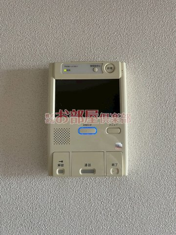 クラウンⅡ津福のセキュリティ|安心のTVモニターホン付き。
