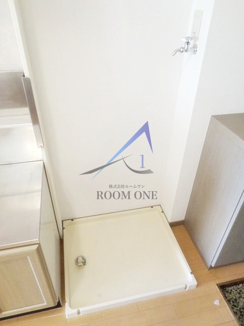 ラピス烏山の設備|洗濯機置き場です。