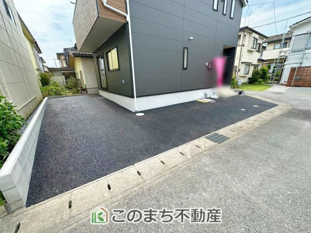 CRADLEGARDEN宇都宮市下荒針町第3の駐車場|お車駐車スペース2台分ご用意しております♪

